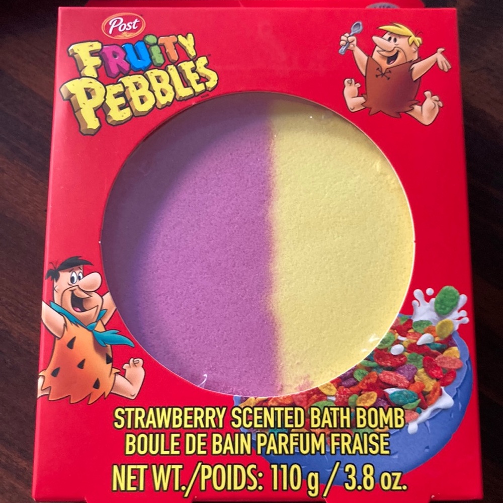 FINAL DROP 🚨NWT Fruity Pebbles Giant Bath Bomb Gift 💝